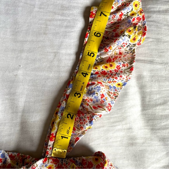 Ditsy Ruffle Strap Top - Picture 8 of 8